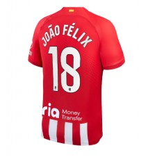 Atletico Madrid Joao Felix #18 Hjemmedrakt 2023-24 Kortermet